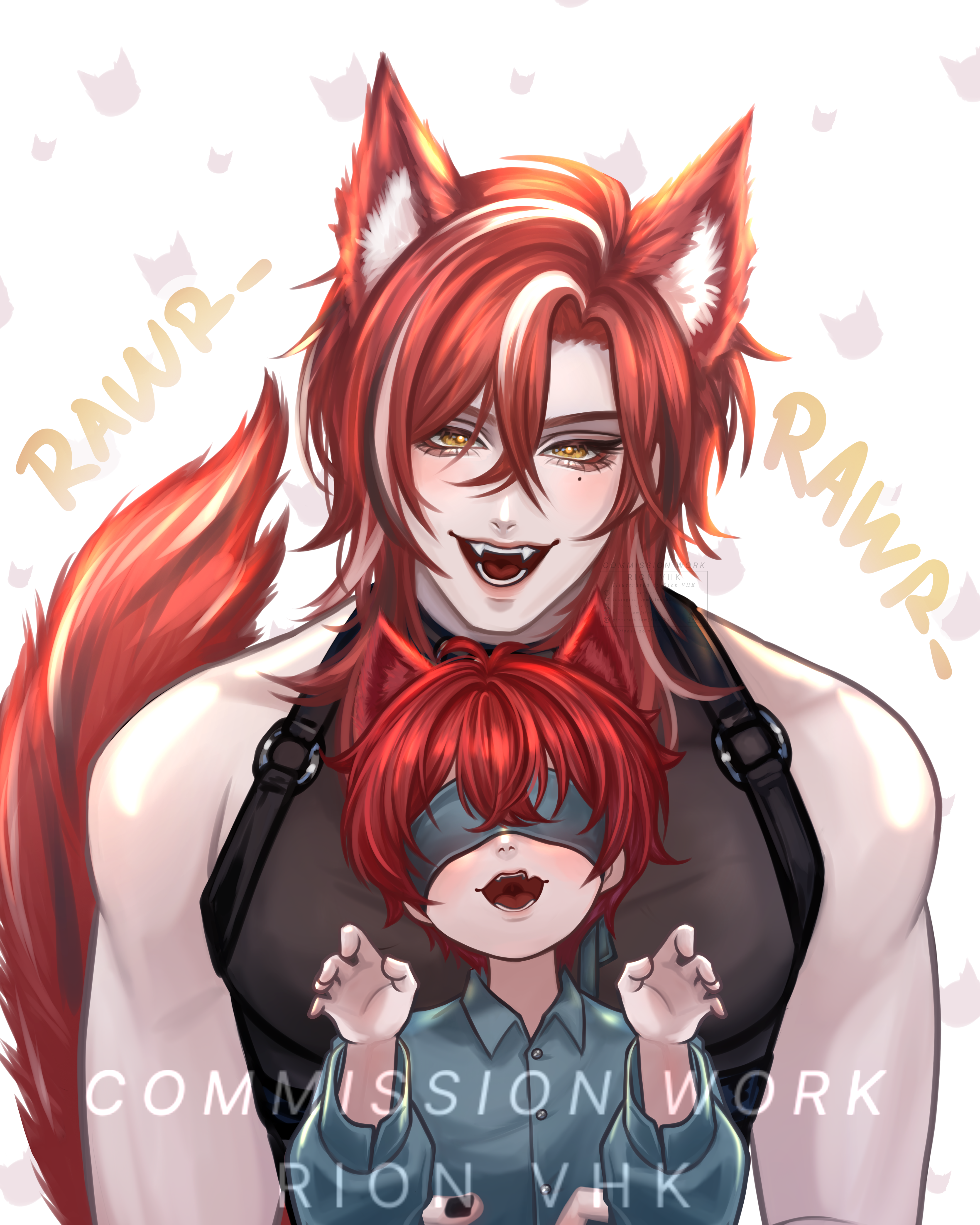 Arvng character commission - Professional VTuber artwork