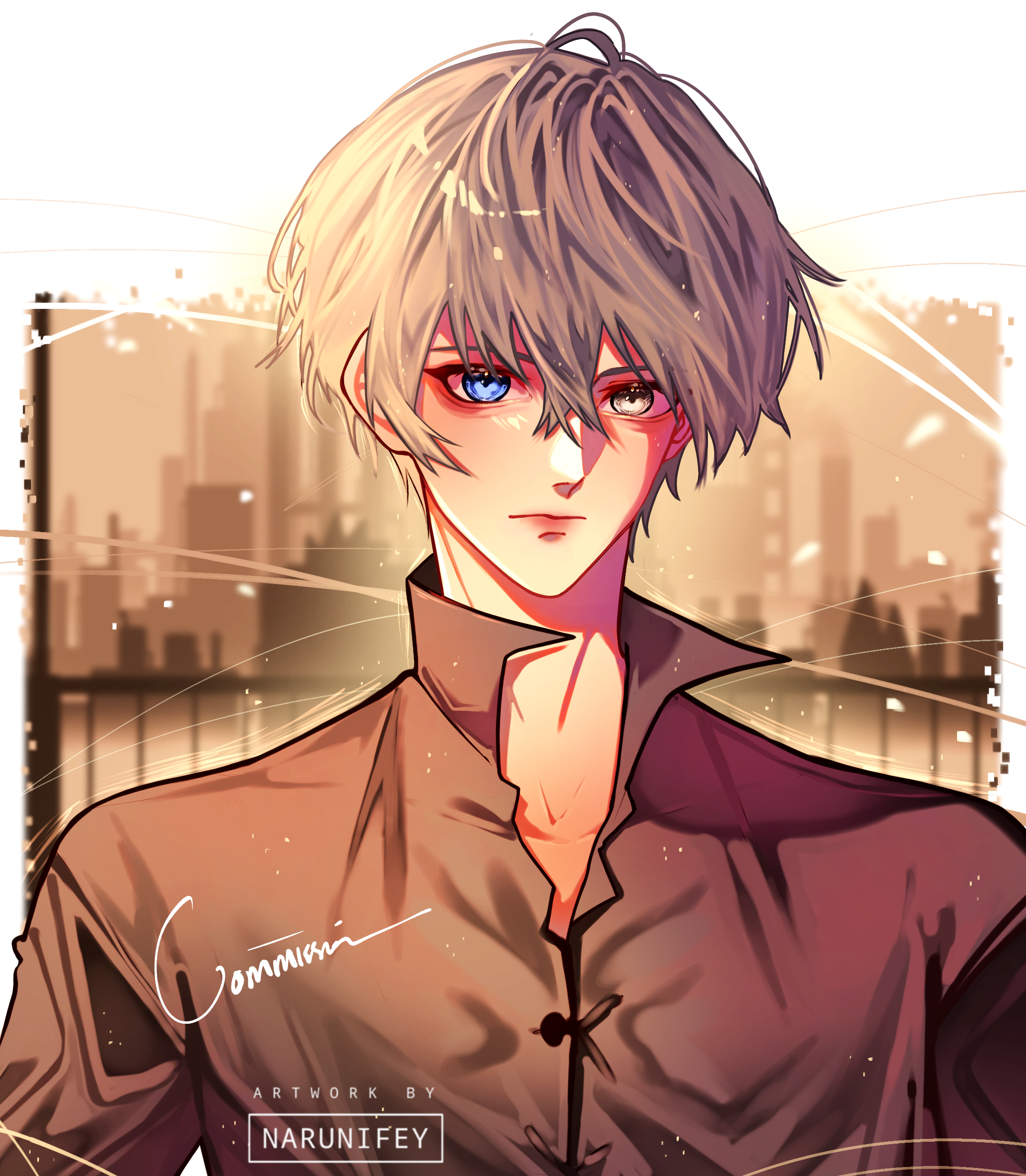 VTuber character illustration commission - Myth-Ink Studio portfolio